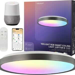 Yeelight Plafonnier LED intelligent 38W, RVB salon connecté
