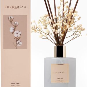 COCORRÍNA Diffuseur 200ml - Parfum Frais Lessive & Muguet