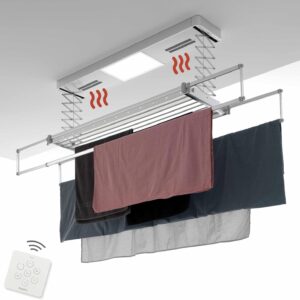 Foxydry Pro Étendoir plafond chauffant télécommandé 160x52 cm