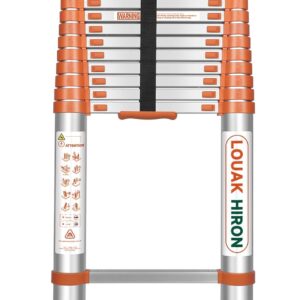 Échelle télescopique 5,1 m en aluminium - LOUAK&HIRON
