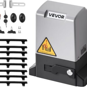 VEVOR Moteur Portail Coulissant 280W - Portes 25m/816kg
