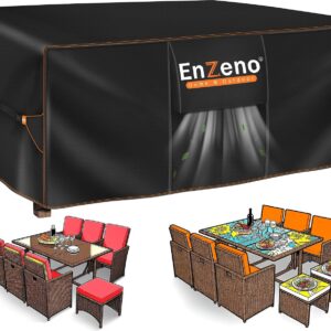 Housse salon de jardin Enzeno 420D étanche 180x120cm