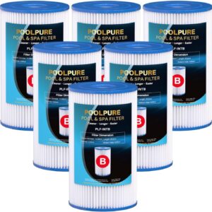 Cartouche filtrante PoolPure Type B - Lot de 6