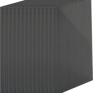 Relaxdays 10 plaques serre polycarbonate 121x60,5 cm
