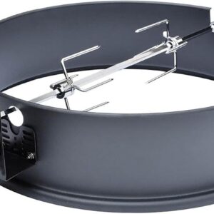 Onlyfire BRK-6025 : Rôtissoire Électrique pour BBQ Weber 57 cm