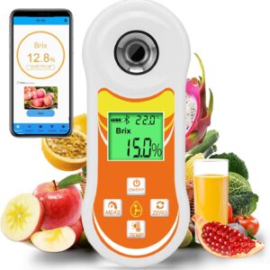 YINMIK Réfractomètre Brix Numérique 0-60%