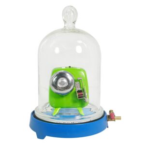 Cloche à vide en verre - Expériences scientifiques