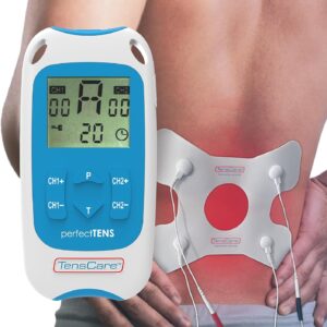 TensCare Perfect TENS + Électrode Dos – Soulagement Douleurs Lombaires
