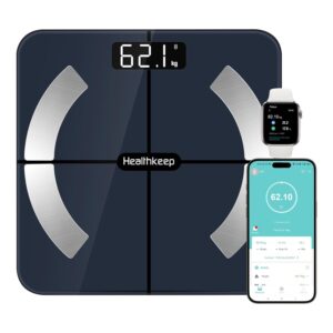 Healthkeep Balance connectée 13 métriques santé | Bleu
