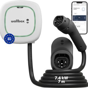 Wallbox Pulsar Max 7.4kW - Chargeur EV 32A Blanc