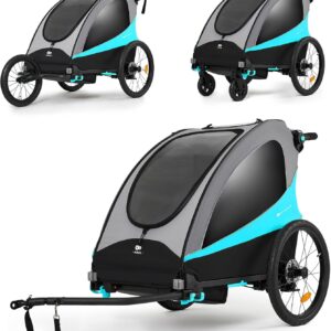 Kinderkraft NAVA 3-en-1 : Remorque, poussette et landau