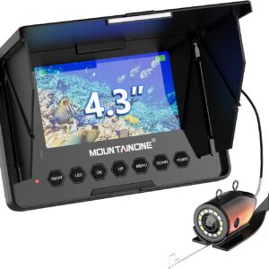 Caméra pêche sous-marine 4,3" MOUNTAINONE 12 LED IP68