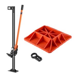 VEVOR Cric Tout-Terrain 3,18 T à Crémaillère 122 cm