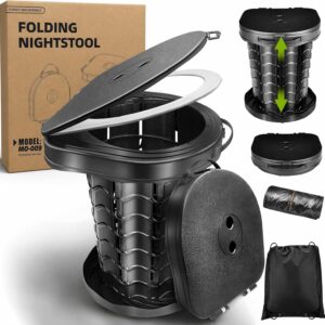 Toilette portable camping HOVIBU - Hygiénique & Multifonction