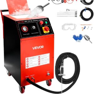 VEVOR Nettoyeur Cryogénique Glace Sèche 7,5 kg - 4 buses