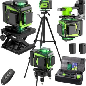 Niveau laser 4D 360° autonivelant Tdyon avec trépied