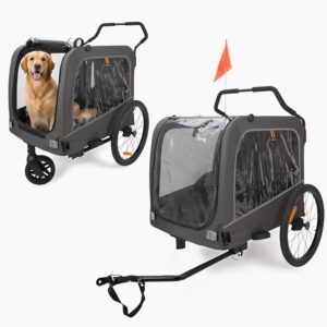 Carter vélo 3 en 1 My Duque pour chien & courses