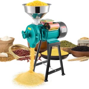 VEVOR Moulin à grains 50 kg/h | Broyeur électrique 2200W