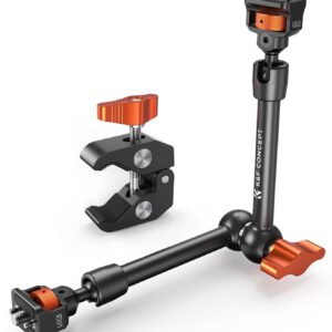 K&F CONCEPT Bras articulé 11" - Stabilité et polyvalence pro