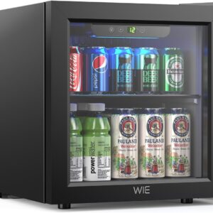 WIE Mini Réfrigérateur Vitré 36L - Boissons & Bouteilles