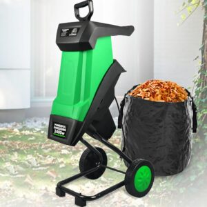 Déchiqueteuse électrique 4500 tr/min - Broyeur de jardin 50 L