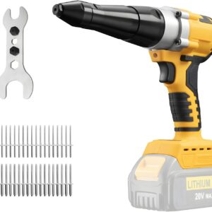 Pistolet à riveter sans fil 18V Dewalt - Kit 40 rivets