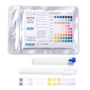 Kit 50 bandelettes test eau piscine & aquarium Stalora 9 en 1