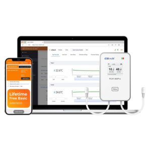 Enregistreur Wi-Fi Elitech RCW-360Pro pour température/humidité