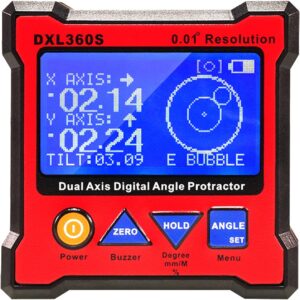 Niveau électronique magnétique Telituny DXL360S - Double axe ±40°