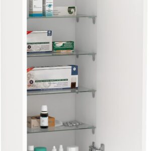 Armoire pharmacie murale kleankin 30x20x70 cm blanc