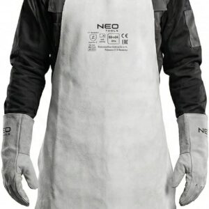 NEO TOOLS Tablier soudure cuir 60x90 cm ignifuge