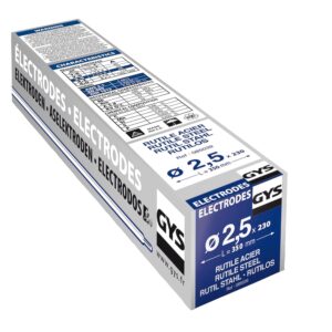 GYS Electrodes Rutiles Ø2,5mm - Boîte 230 - Soudure MMA