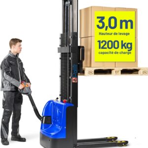 Pallit Gerbeur Électrique Budget-M 1200 kg - Levée 3000 mm