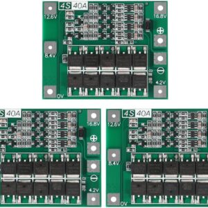 Gebildet 3x BMS 40A 16.8V pour batteries Li-ion 18650
