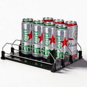 Rangement canettes frigo TayBong 3 niveaux