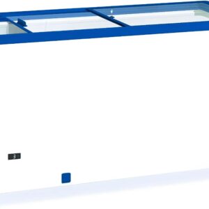 MBH Congélateur coffre 150 cm - 470 L vitré pro