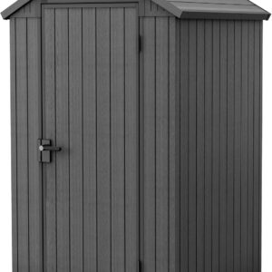 Keter Abri de Jardin Darwin 4X4 Gris - Compact & Résistant