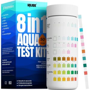 Bandelettes Test Aquarium 8-en-1 - Wolmds