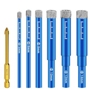 Kit foret diamant carrelage 6 pièces Keratobleem