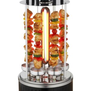 Chef-o-matic Vertical Grill 1000W - 6 brochettes