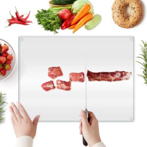 Planche à découper en verre 40x30 cm – Résistante et élégante