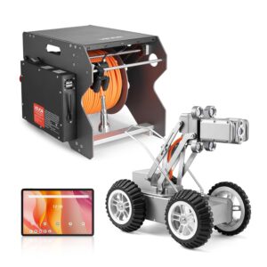 VEVOR Robot Inspection Égout 60 m Caméra 2 Mpx IP68