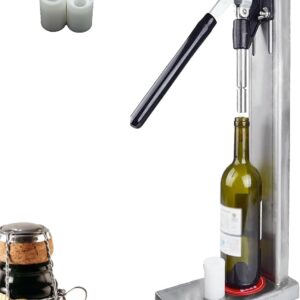 Boucheuse manuelle WUCIOA 4 têtes pour vin - 300 b/h