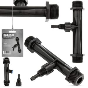 Instalguru Injecteur Venturi 3/4" pour irrigation goutte à goutte