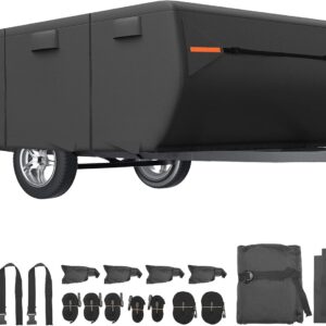 Housse imperméable QUARKZMAN pour caravane 10-12 ft