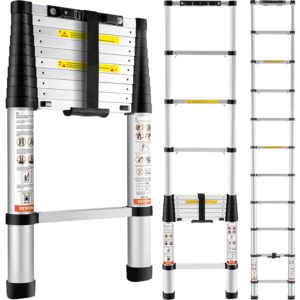VEVOR Échelle télescopique 3,2 m - 170 kg - Antidérapante