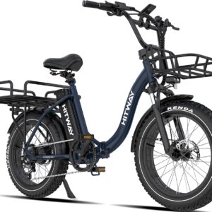 HITWAY Vélo Électrique 20" BK6S Plus - Autonomie 150 km