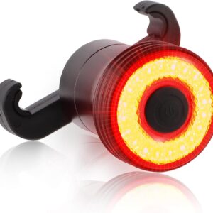 Feu arrière vélo intelligent Tellegante 22 LED rechargeable