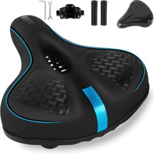 MLIAIMCE Selle vélo confort mousse mémoire gel