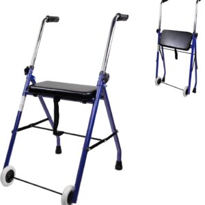 Déambulateur 2 roues Mobiclinic Emérita, pliant et réglable
